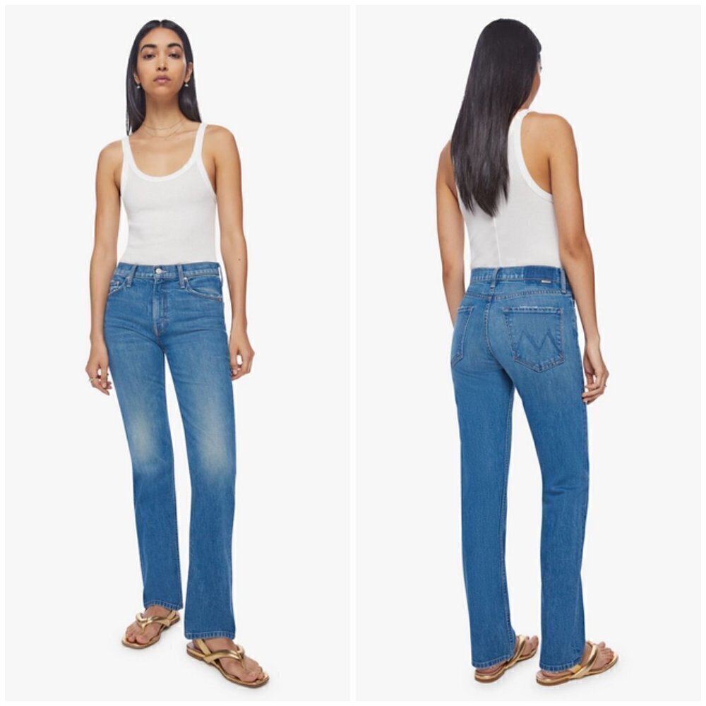 💕MOTHER SUPERIOR💕 The Smarty Pants Skimp Jeans ~ Flash Back 29 NWOT - Picture 3 of 16